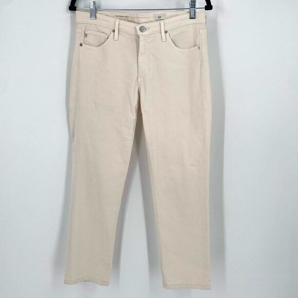 AG Adriano Goldschmied Women's Prima Cigarette Ankle Jeans Denim Size 29R - Picture 2 of 15